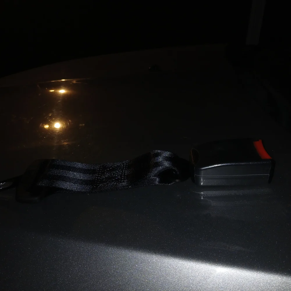 Black and Red Phone Holder